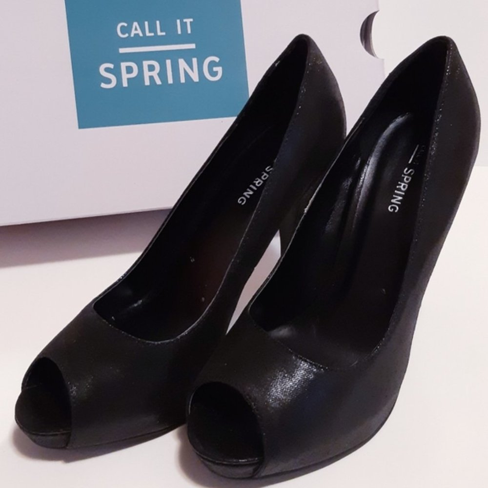 Call It Spring Black Pumps - Picture 7 of 7